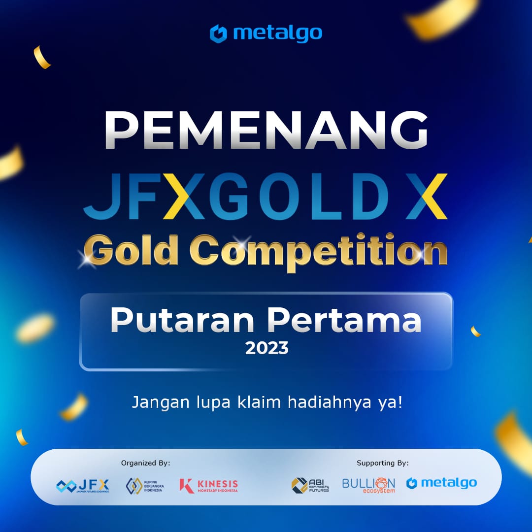 Setelah resmi diluncurkan pada bulan lalu, hari ini (11/11/2023) JFXGOLD X Gold Competition umumkan pemenang pada periode 1.