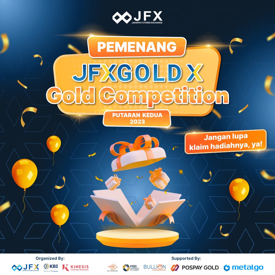 JFXGOLD X Gold Competition Umumkan Pemenang Putaran ke-2