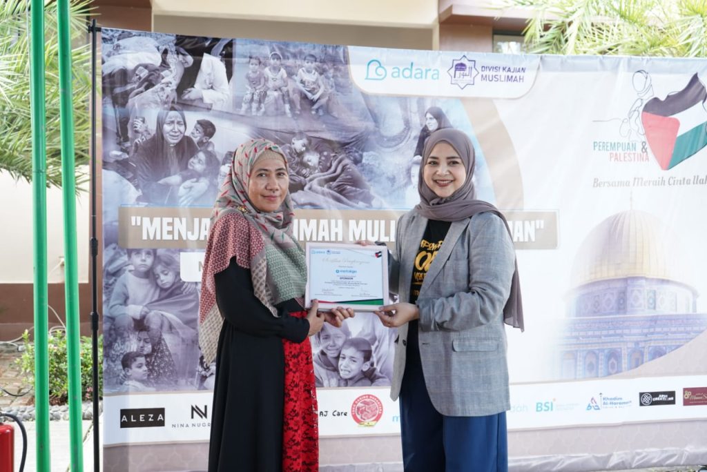 Bersama Divisi Kajian Muslimah dan Adara Relief International, MetalGO Lakukan Donasi Kemanusiaan