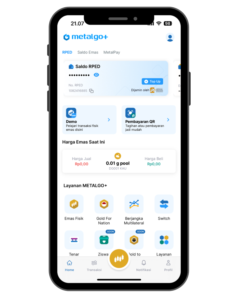 Fitur Metalpay