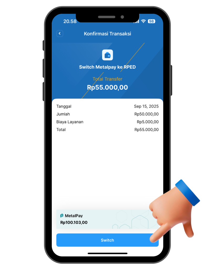 Fitur Metalpay