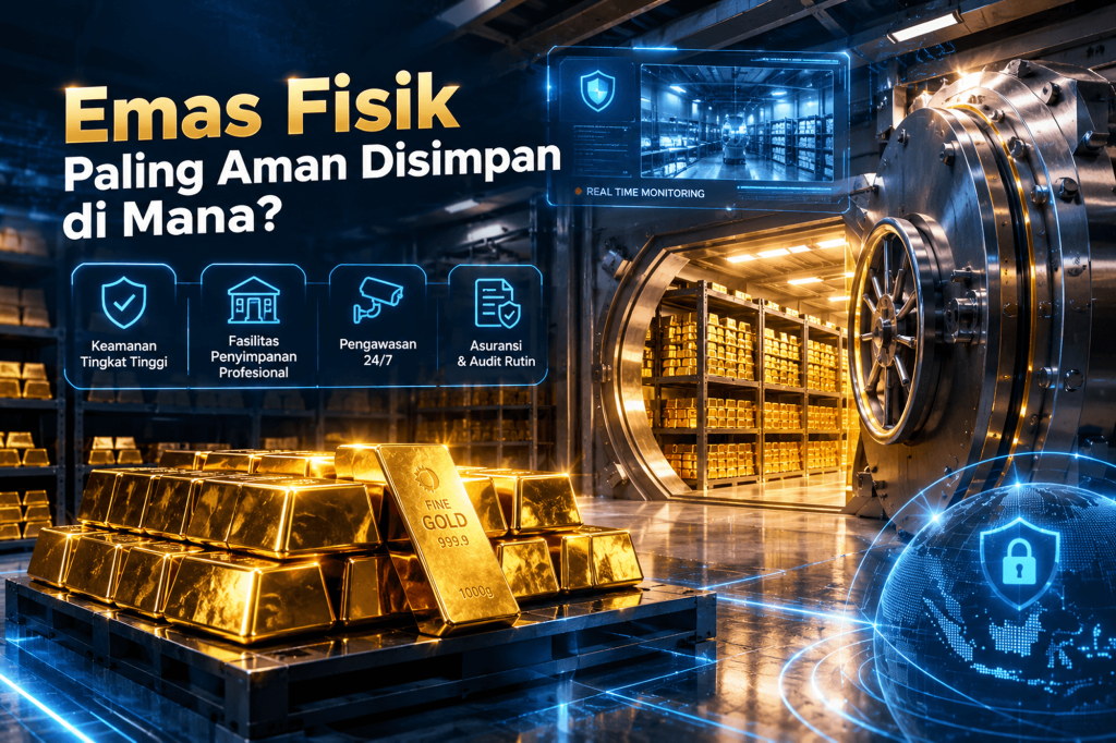 Emas Fisik Paling Aman Disimpan di Mana?